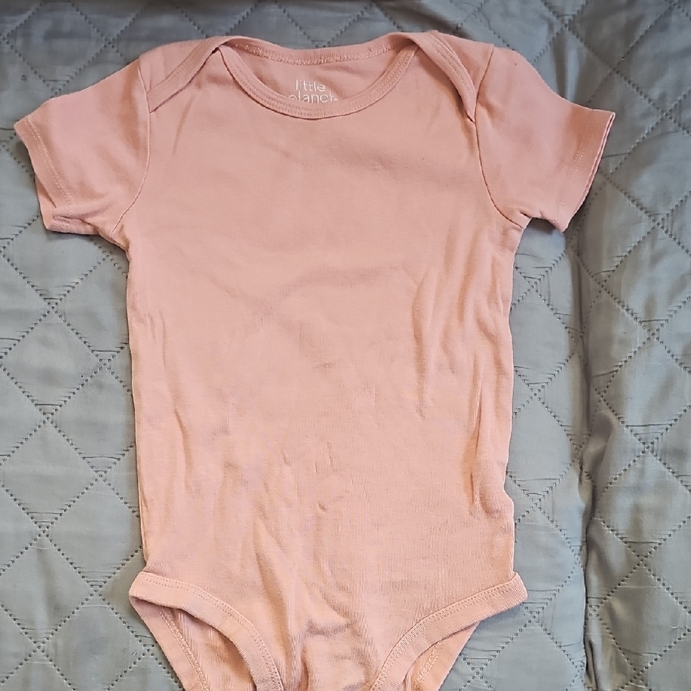 Carter's Pink Bodysuit Soft Knit One Piece
